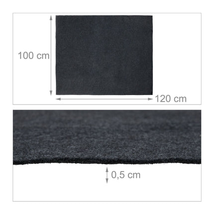 Grill for floor protection mat