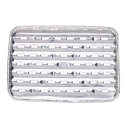 Grill tray in aluminium, set of 100 pcs