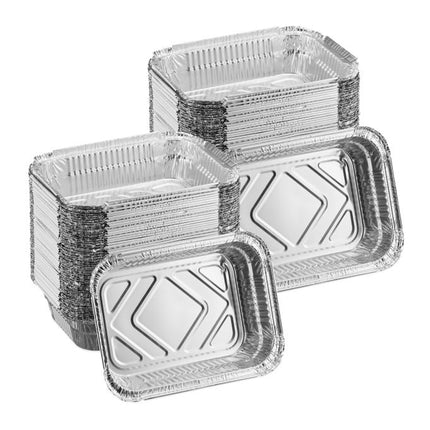 Grill tray in aluminium, set of 100 pcs