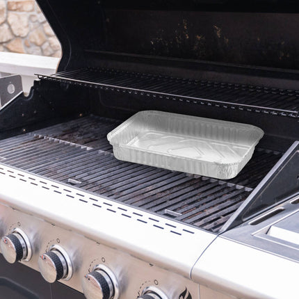 Grill tray in aluminium, set of 50 pcs