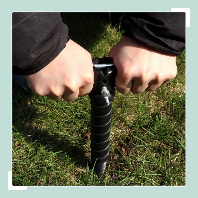 Ground Spike for 25mm Poles – Parasol Holder, Portable