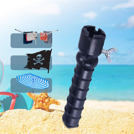 Ground Spike for 25mm Poles – Parasol Holder, Portable