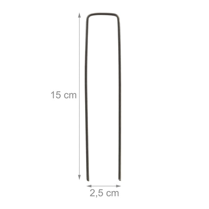 Ground anchor 15 cm in a set of 250