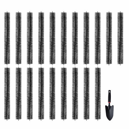 Gutter Brush Leaf Guard, 20-Pack 60 Ft for 5-In Gutters