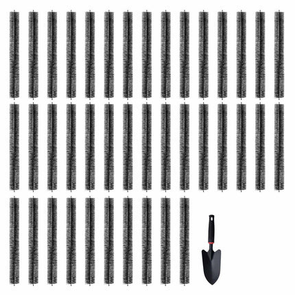 Gutter Brush Leaf Guard, 40-Pack 120 Ft, Fits 5-Inch Gutters
