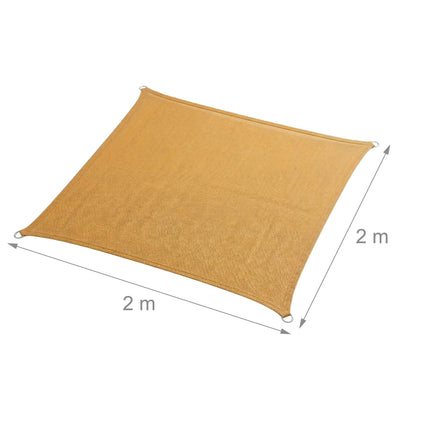 HDPE Shade Sail With Eyelets, Breathable Sun Shade