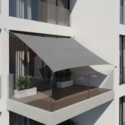 HDPE Shade Sail with Eyelets – Sun Protection, Various Sizes