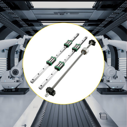 HGR20 700mm Linear Guide Rail Kit With RM1605 Ballscrew