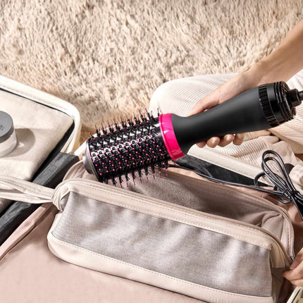 Hair Dryer Brush 4-in-1, Ionic 65mm Ceramic Oval