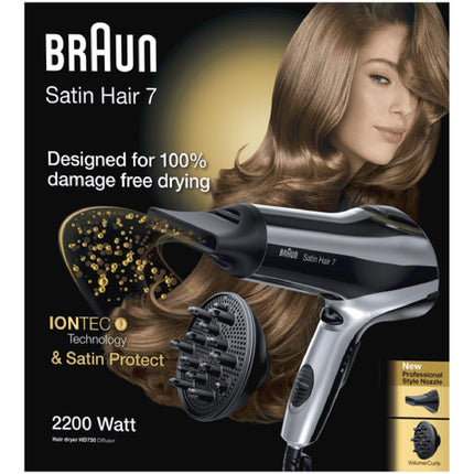 Hair dryer Satin Hair 7 HD730