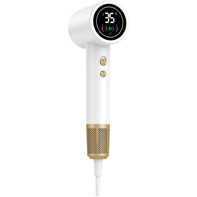 Hair dryer with LED display HDD-1400 White