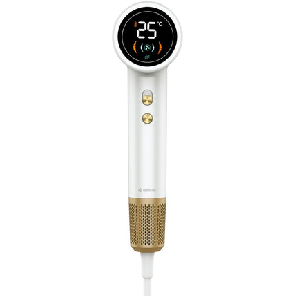 Hair dryer with LED display HDD-1400 White