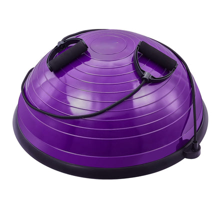 Half Exercise Balance Ball Trainer 23 Inch, 660 lb, Bands