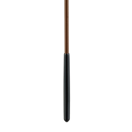 Half-Round Brown Steel Plant Support for Perennials