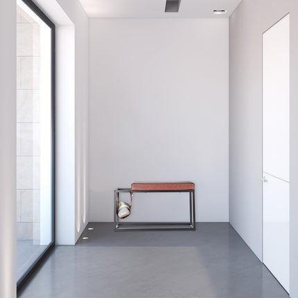 Hall bench with pocket