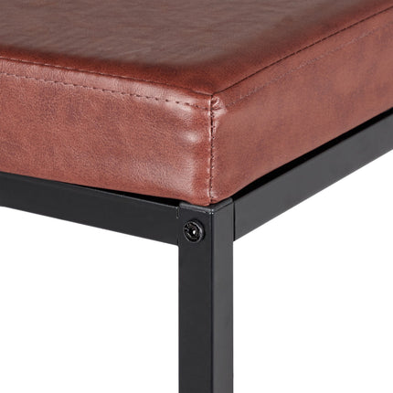 Hall bench with pocket