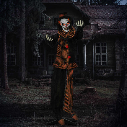 Halloween Horror Clown Decoration with Sound & Motion