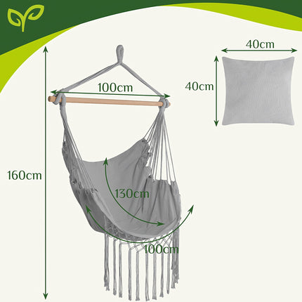 Hammock - Brazilian gray chair Gardlov 23671
