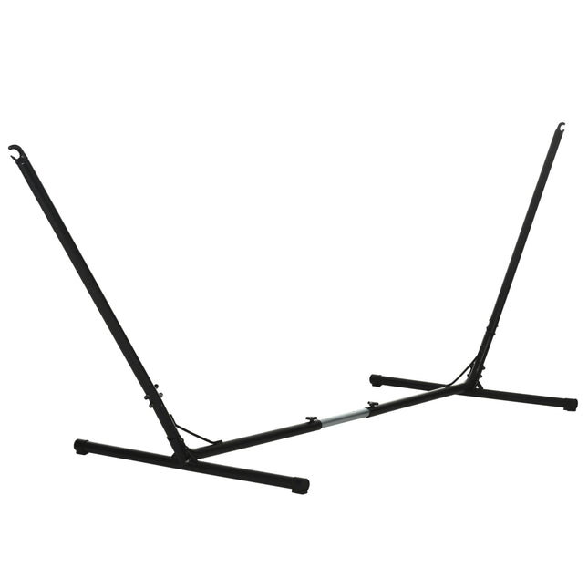 Adjustable metal hammock for garden and beach, capacity 120 kg