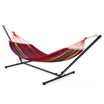 Hammock Stand, Metal, Adjustable, 150kg Capacity, Black