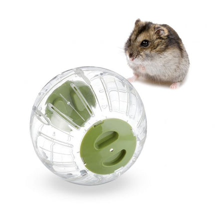Hamster ball with green lid