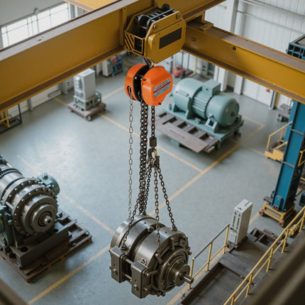 Hand Chain Hoist, 1 Ton, 6 m Lift, G80 Galvanized