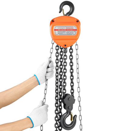 Hand Chain Hoist 2 Ton, 3 m Lift, G80 Chain