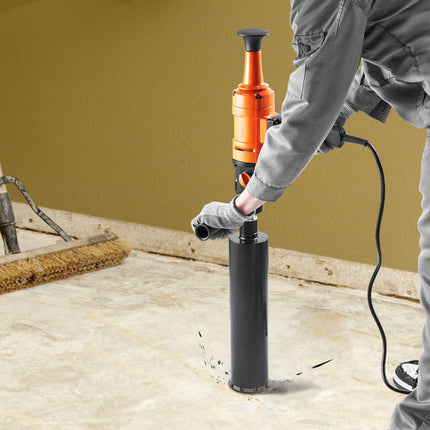 Handheld Diamond Core Drill 1500W, 4-Inch Wet Kit