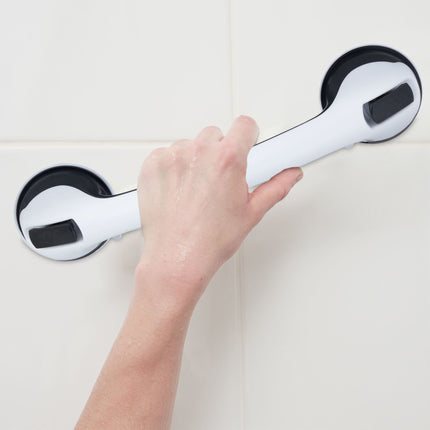 Handle with suction cup