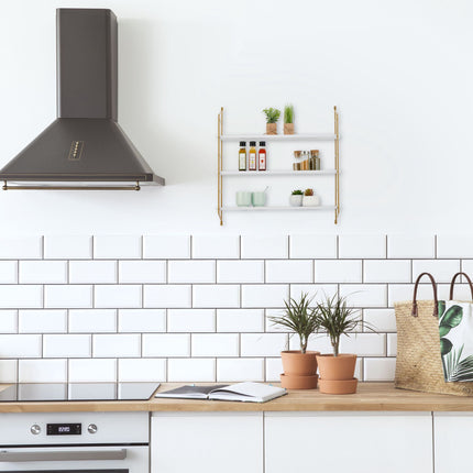 Hanging 3-Tier Wall Shelf