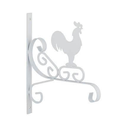 Hanging Basket Bracket with Rooster