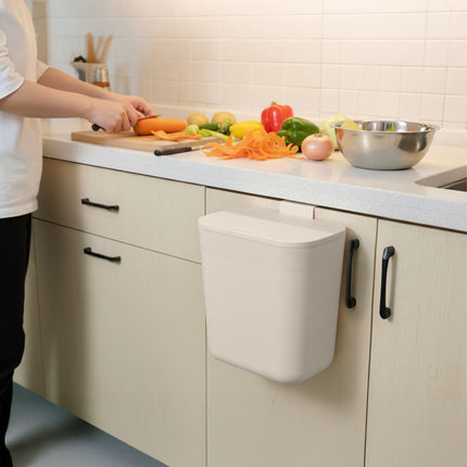 Hanging Kitchen Bin, 9L – Compact Waste Disposal