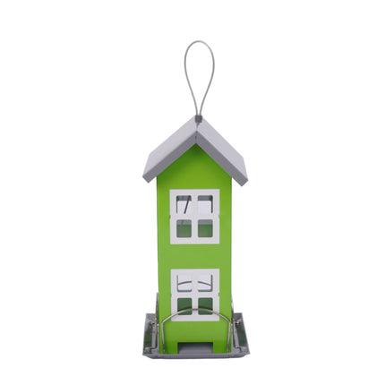 Hanging Metal Birdhouse with Removable Roof