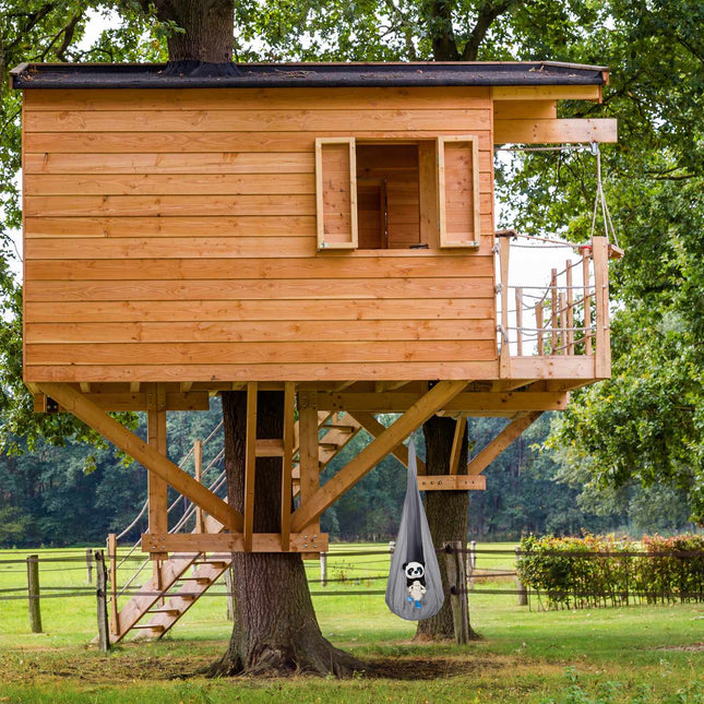 Hanging cave for children