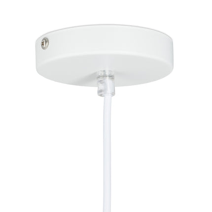 Hanging lamp Fabric with crystals