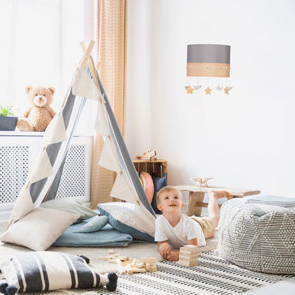 Hanging lamp children's room sky