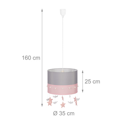 Hanging lamp children's room sky