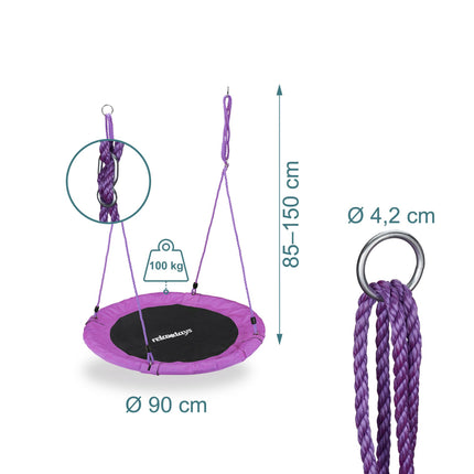 Hanging swing 90 cm