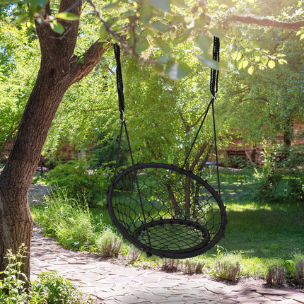 Hanging swing black
