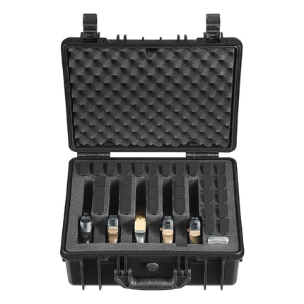 Hard Pistol Case, IP67 Waterproof, Custom Foam, TSA