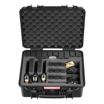 Hard Pistol Case, IP67 Waterproof, TSA Compliant, XPE Foam