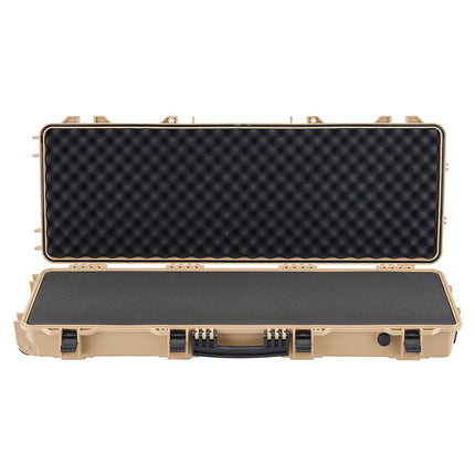 Hard Rifle Case 109 cm, Wheeled, IP67, Pre-Cut Foam