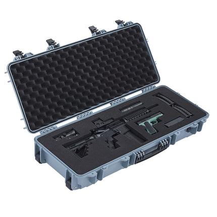 Hard Rifle Case, Lockable, IP67 Waterproof, Wheeled