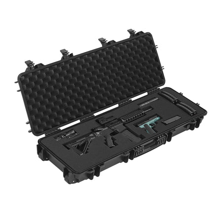 Hard Rifle Case, Lockable, Wheeled, IP67, 108.9 cm