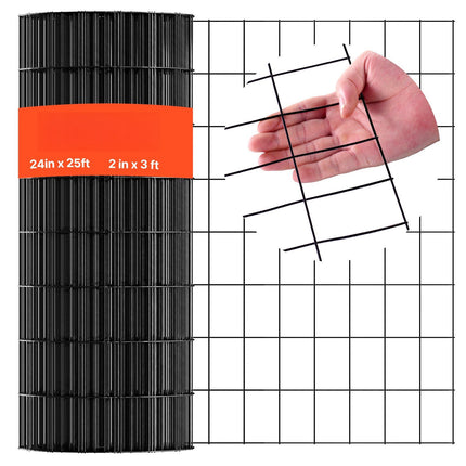 Hardware Cloth Roll 24 In x 25 Ft, 2x3 In, 16-Ga Vinyl-Coated