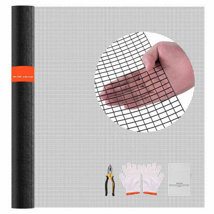 Hardware Cloth Roll, 72 In x 50 Ft, 1/2 In Mesh; 19-Gauge