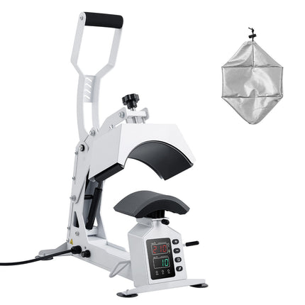Hat Heat Press Machine, 215 x 100 mm, LED Temp Timer
