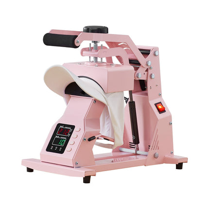 Hat Heat Press Machine, 2 Platens, Temp Timer Control