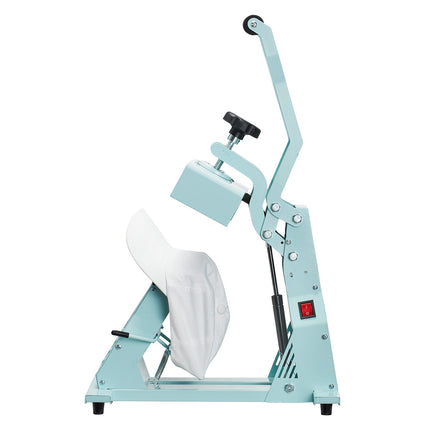 Hat Heat Press Machine, 4 Interchangeable Platens, Temp Timer