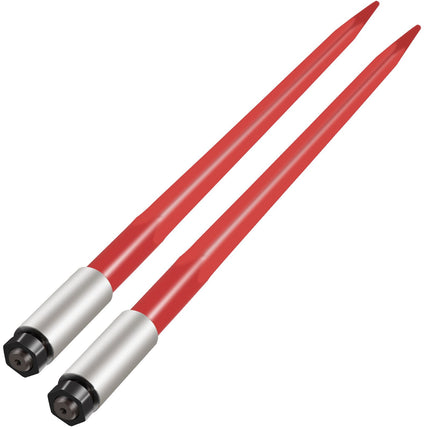Hay Bale Spears Pair, 39 in, 3000 lb, Quick Attach